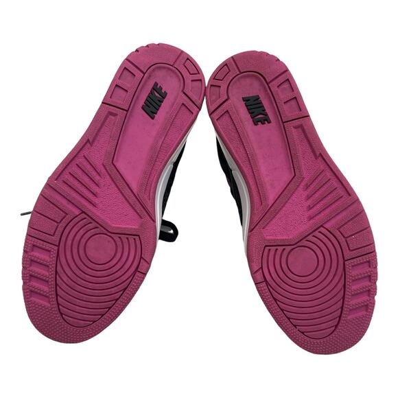 Nike Air Women's Black Pink Revolution Sky High Sneaker Wedge Sizes 7 & 8 - Picture 5 of 8